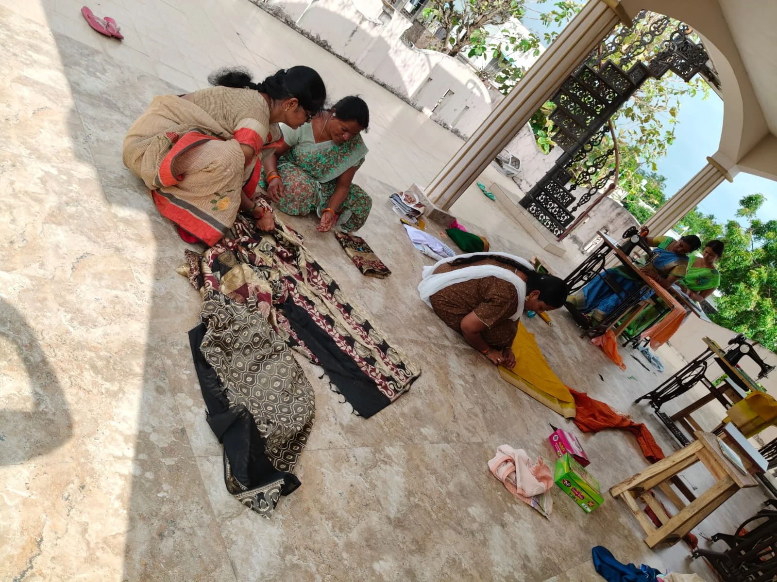 Tailoring training photo