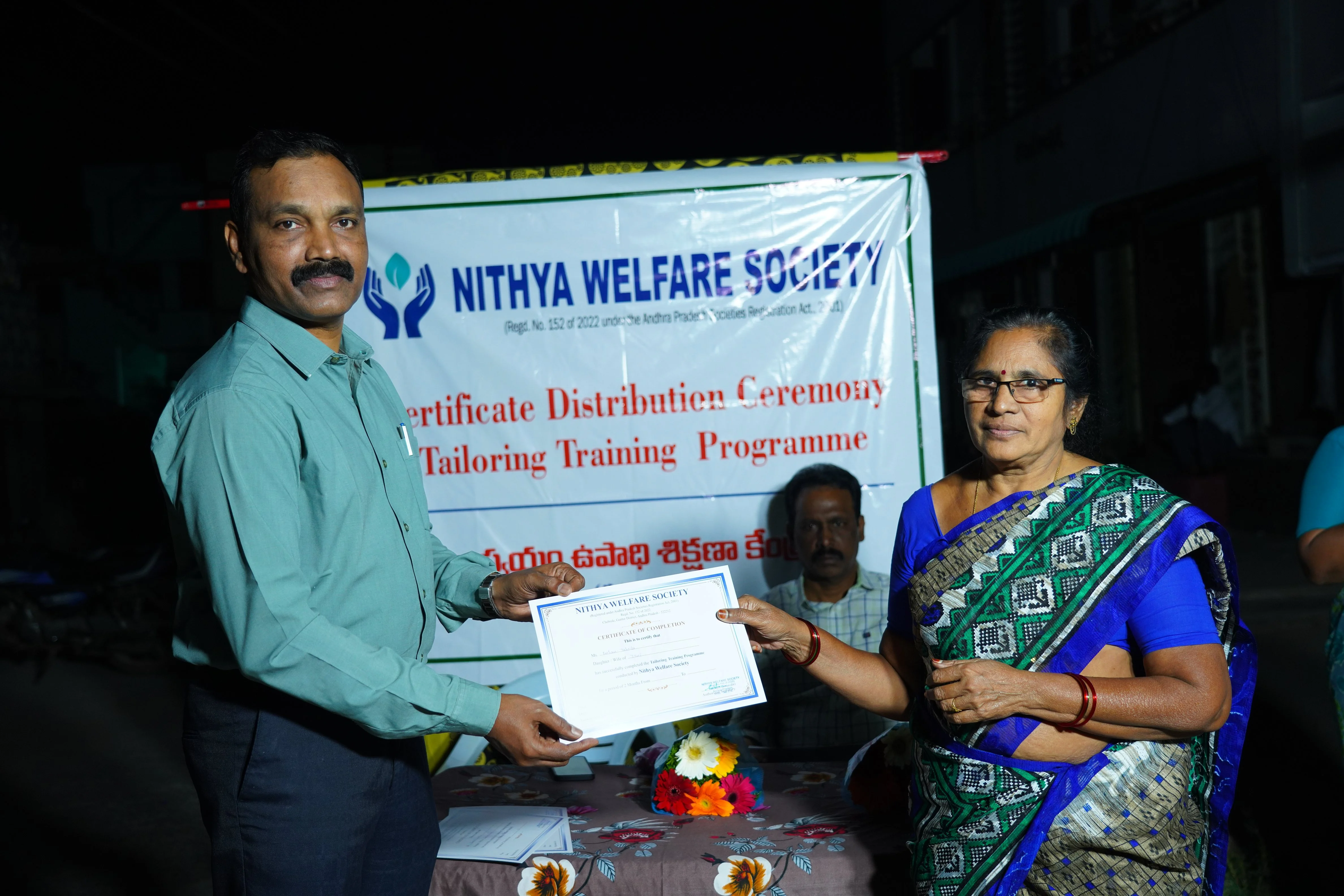 Tailoring training photo