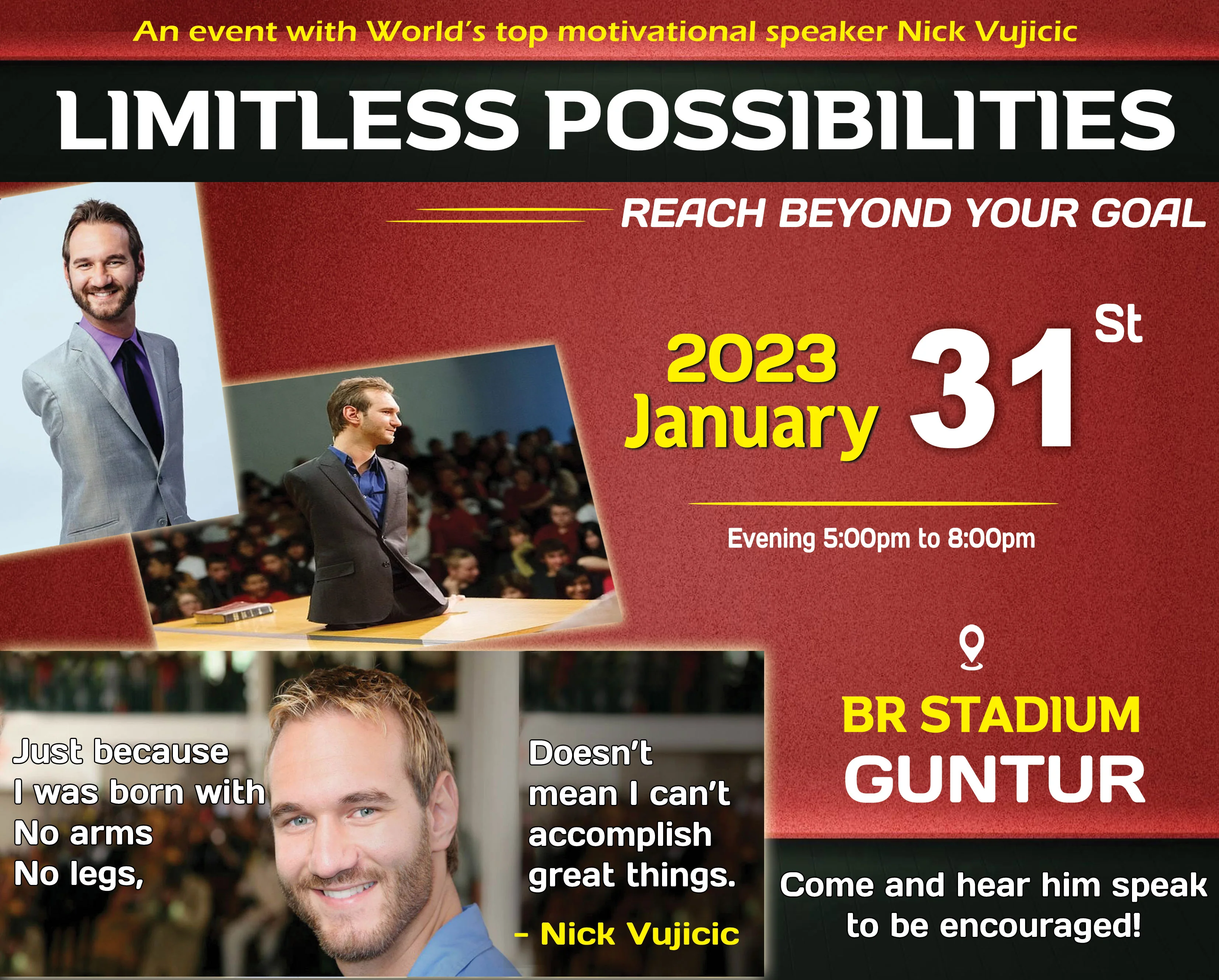 Youth empowerment event poster